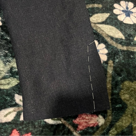 Ralph Lauren Purple Label Mens Navy Wool/Linen/Silk Blend Blazer- Sz 44R (Read) - Picture 9 of 13